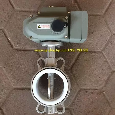 van_buom_inox_dieu_khien_dien_chinh_hang Van bướm inox điều khiển mô tơ điện