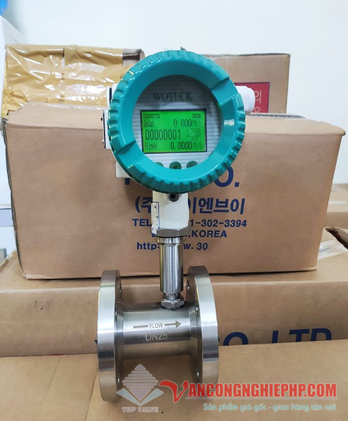 Đồng hồ đo lưu lượng nước dạng turbine