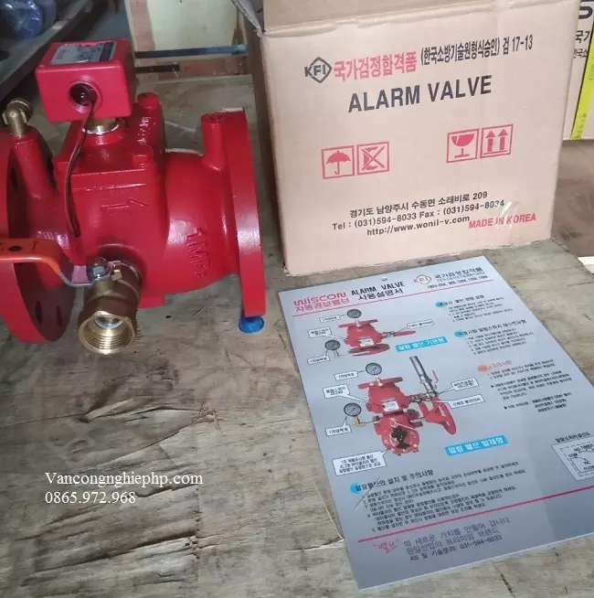 Alarm valve wonil Hàn Quốc