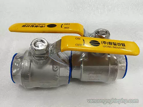 cách lắp đặt van bi