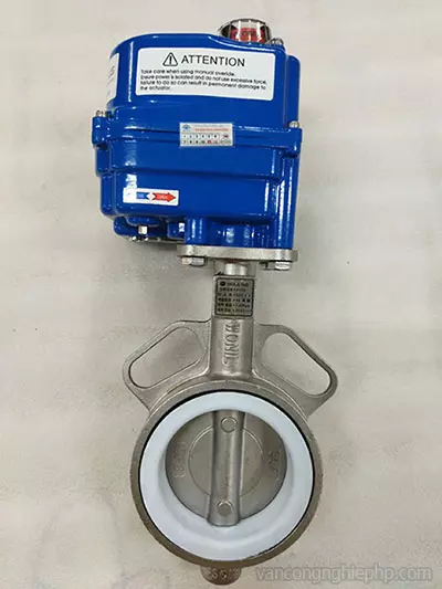 cách lắp đặt van bướm điều khiển điện
