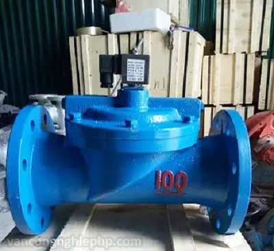 Cách lắp van điện từ nước nối bích