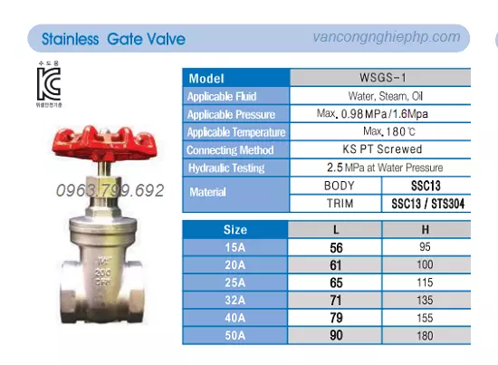 catalogue van cổng inox lắp ren