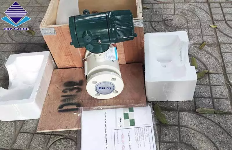 Đồng hồ đo nước điện từ Wotecjk Đài Loan DN32