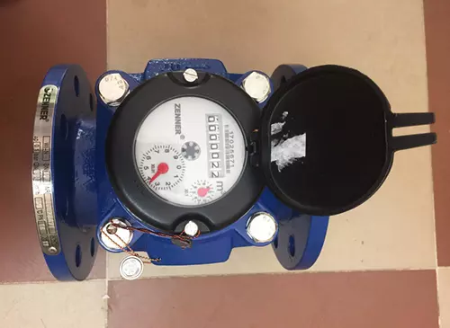 Đồng hồ đo nước Zenner nối bích