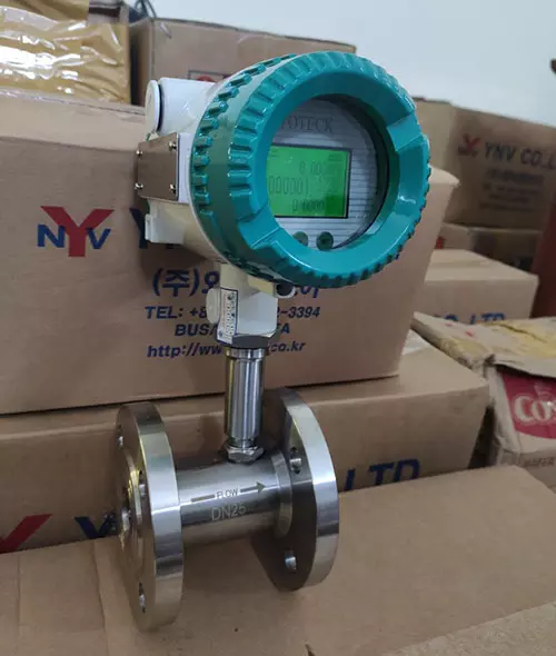 Đồng hồ đo lưu lượng turbine nối bích