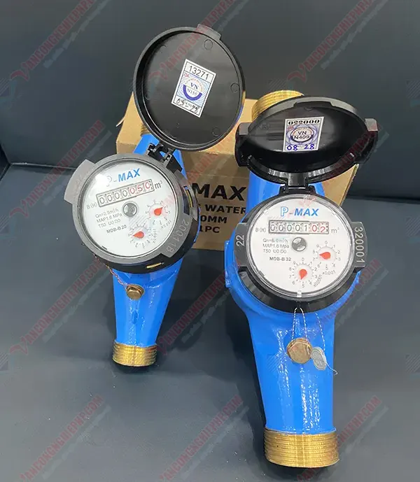 Đồng hồ nước sạch Pmax chính hãng Malaysia