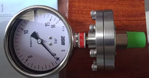 đồng hồ đo áp dạng màng Hàn Quốc