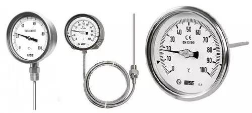 đồng hồ đo nhiệt độ Wise