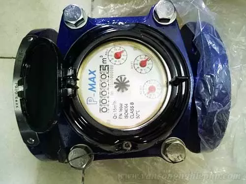 Đồng hồ đo nước thải dạng cơ Pmax malayxia