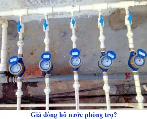 giá đồng hồ nước phòng trọ