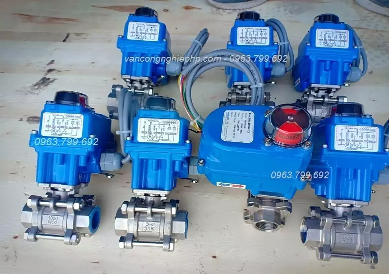 giavanbiinoxdieukhiendien giá van bi inox diều khiển điện