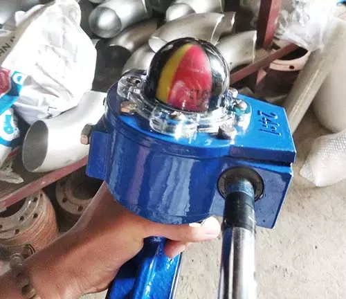 Hộp số van bướm tay quay Wonil Hàn Quốc