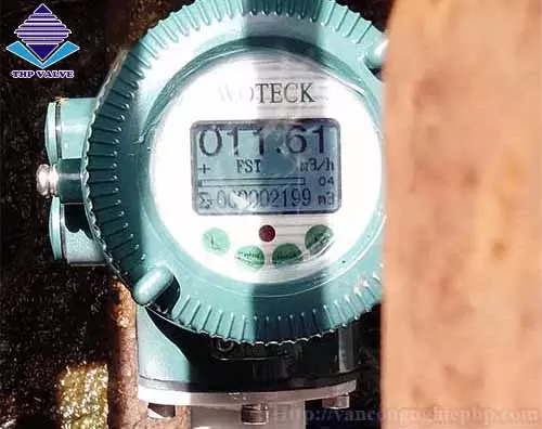 Màn hình hiển thị đồng hồ nước điện từ Woteck DNN32