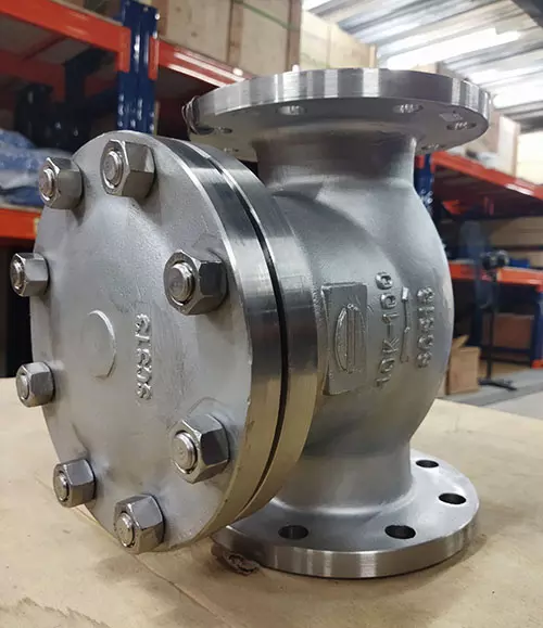 Van 1 chiều lá lật inox Wonil Hàn Quốc