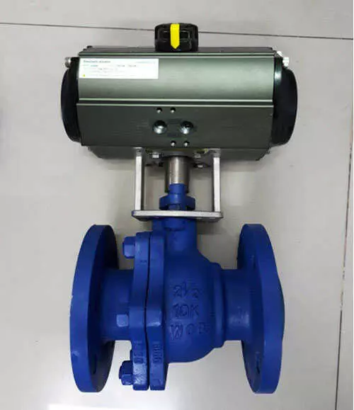 Van bi thép điều khiển khí nén