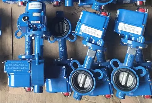 Van bướm điều khiển bằng điện Kosaplus Hàn Quốc DN40