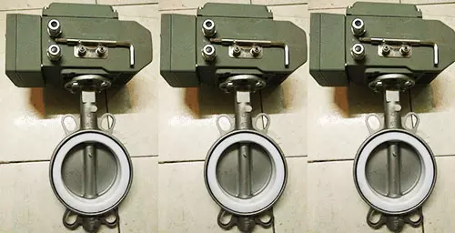 van-buom-inox-dieu-khien-dien-tuyen-tinh-4-20-ma van bướm inox điều khiển điện tuyến tính 4~ 20 mA