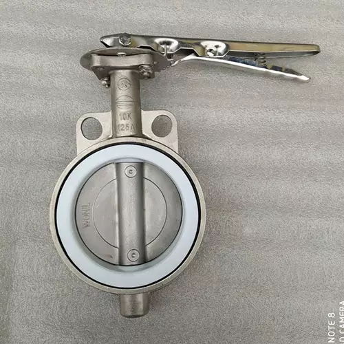 van bướm inox tay gạt wonil hàn quốc