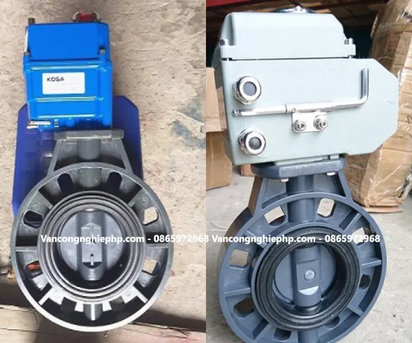 Van bướm chạy bằng mô tơ điện