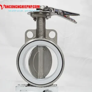 Van bướm tay gạt DN125 toàn thân inox hãng Wonil Hàn Quốc