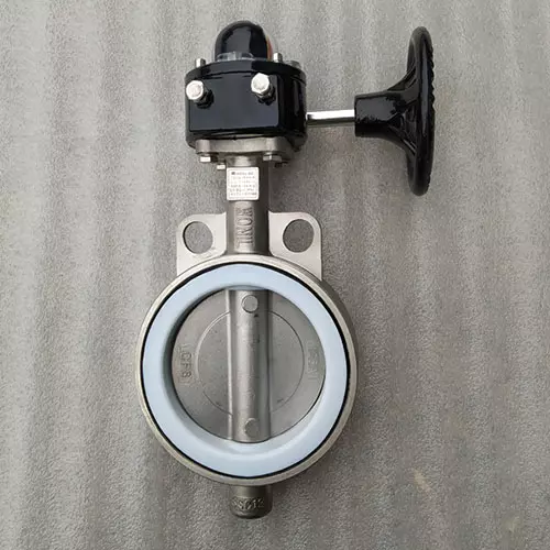 Van cánh bướm inox tay quay