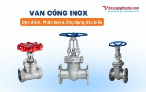 van cổng inox