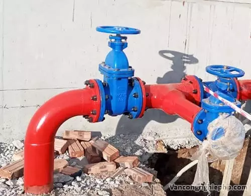 Van cổng gang ty chìm Wonil Hàn Quốc trong hệ thống PCCC