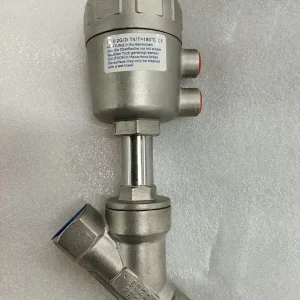 Van y xiên khí nén nối bích