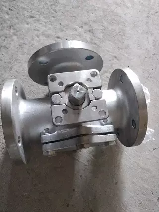 van bi 3 ngã lắp bích có tán