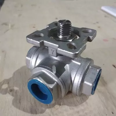 van bi ba ngã có tán lắp ren