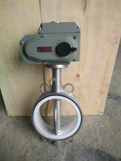 van bướm inox điều khiển điện