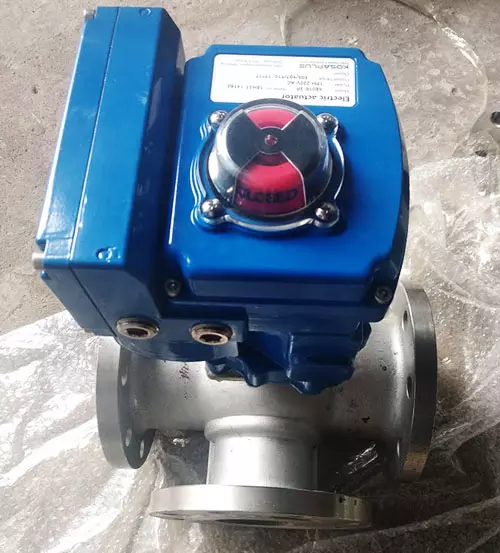 vanbi3ngadieukhiendienmatbich van bi 3 ngã điều khiển điện mặt bích