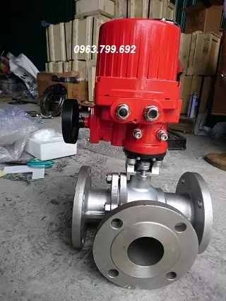 van bi ba ngã điều khiển điện