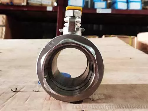 Van bi inox nối ren Hàn Quốc