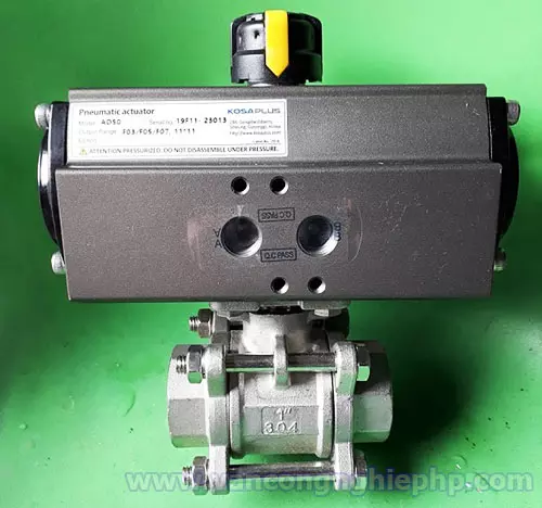 vanbiinoxrendieukhienkhinen van bi inox ren điều khiển khí nén