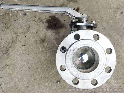 Van bi mặt bích inox JIS10K Wonil Hàn Quốc