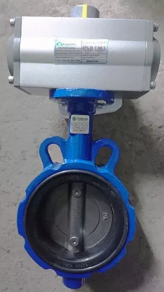 van bướm điều khiển bằng khí nén Haitima