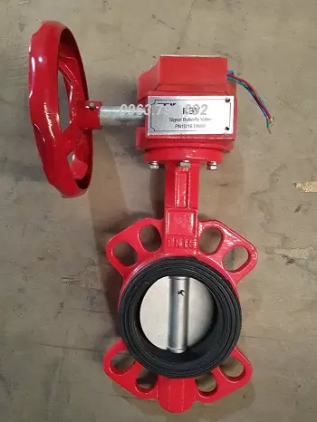 vanbuomtinhieudienhanquoc van bướm tín hiệu điện kèm công tắc giám sát