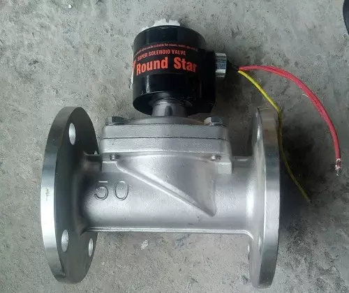 vandientuinoxroundstarlapbich van điện từ inox round star lắp bích