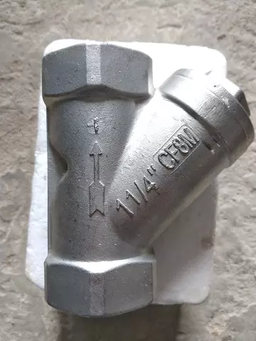 y lọc inox 316 nối ren