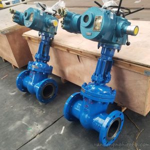 Van cổng điều khiển bằng điện