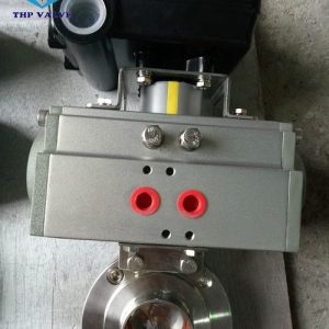 Van bướm vi sinh điều khiển khí nén