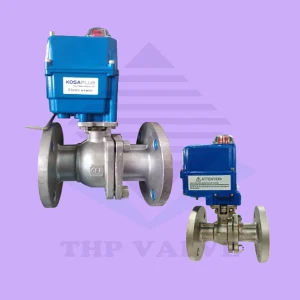 Van bi thép điều khiển điện