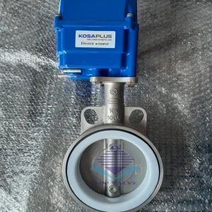 Van bướm wafer điều khiển điện