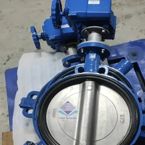 Van bướm wafer điều khiển điện