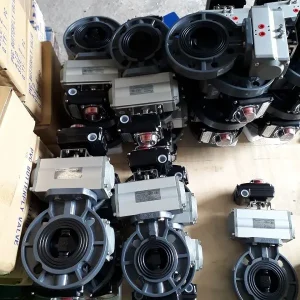 Van bướm điều khiển khí nén Đài Loan