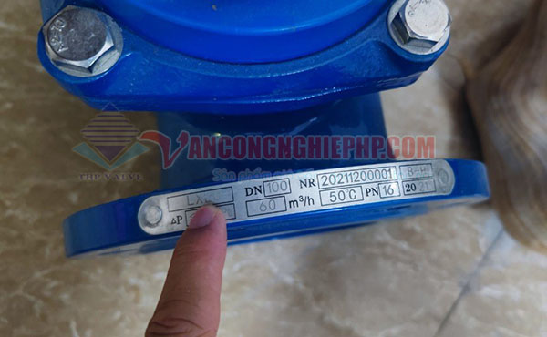 Thông số đồng hồ nước thải dạng cơ mặt bích DN100