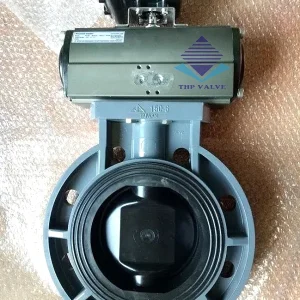 Van bướm điều khiển khí nén Hàn Quốc