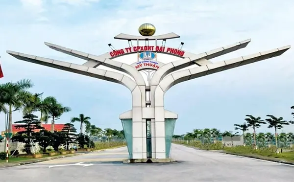 Hình ảnh khu công nghiệp Mỹ Thuận - Nam Định